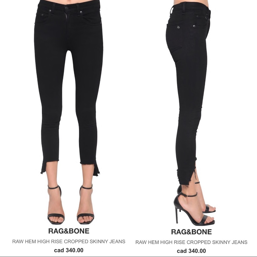 Rag & Bone Cropped jeans